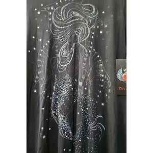 Konquest Key by key closet Los Angeles rhinestone Mermaid Top NWT small A103